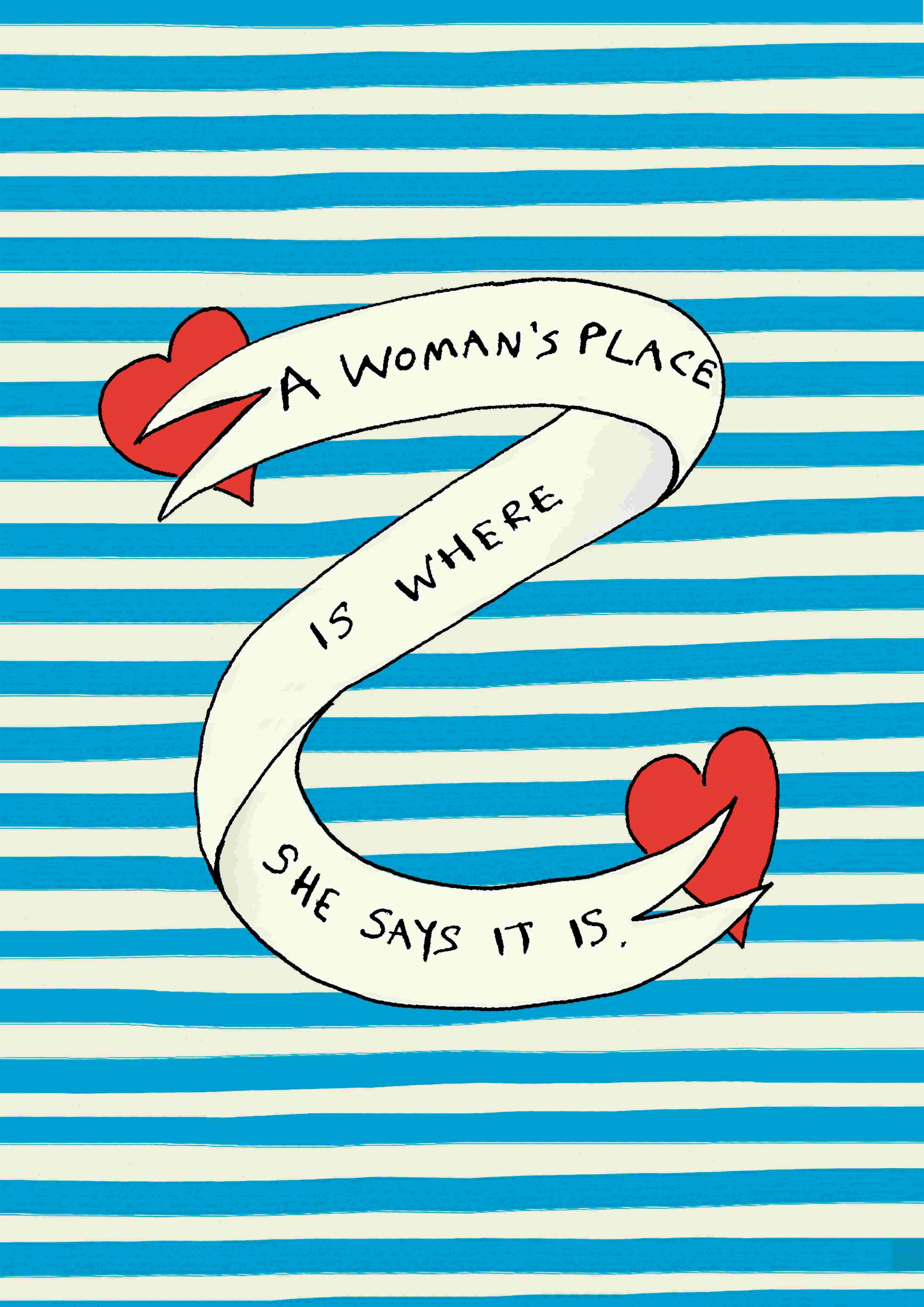 A Womans Place by Poet & Painter A5