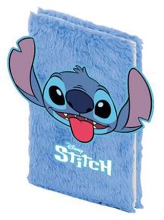 A5 Plush Notebook Lilo & Stitch - Stitch