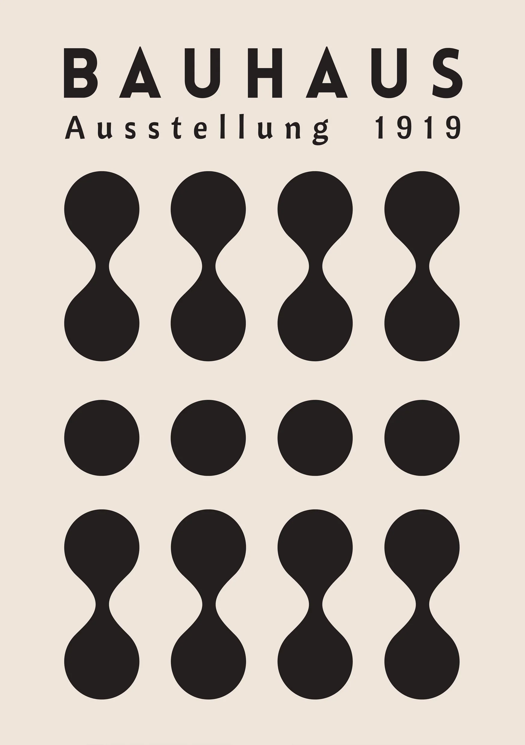 Bauhaus Ausstellung 1919 Black