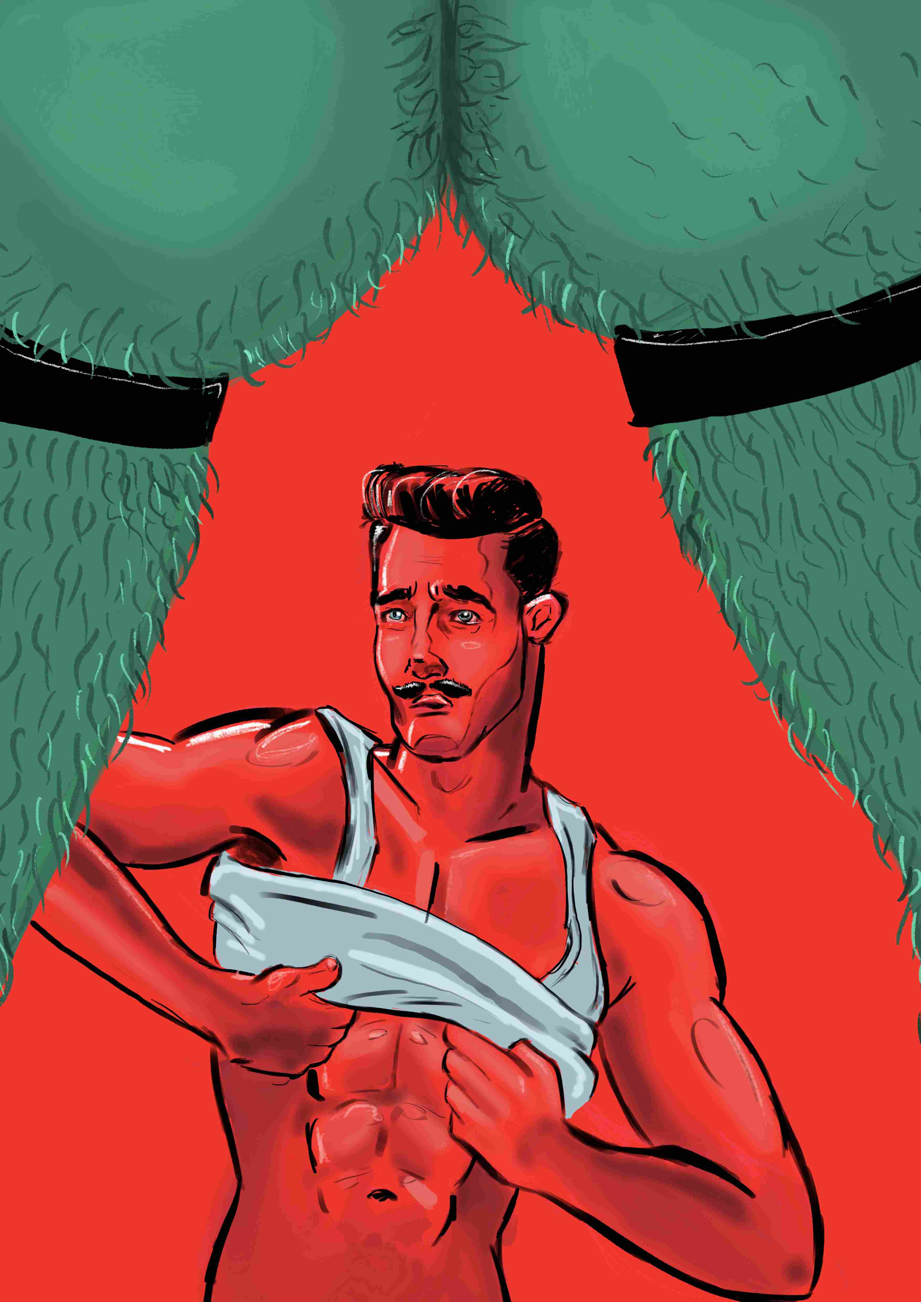 Between the Thighs by Miles Illustrated