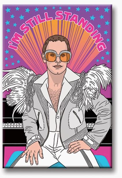 Elton John Still Standing Magnet