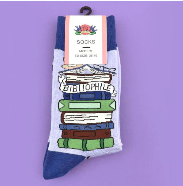 Jubly-Umph Bibliophile Socks - Image 2
