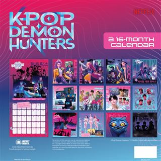 K-Pop Demon Hunters - 2026 Calendar - Image 3