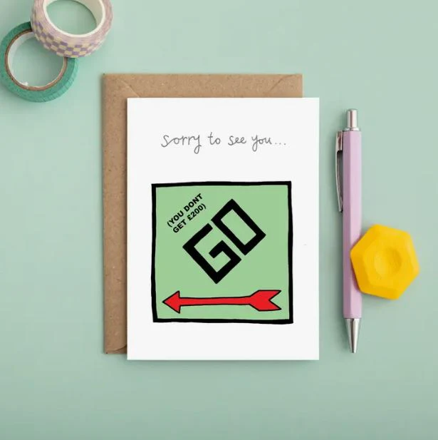 Monopoly Greeting Card