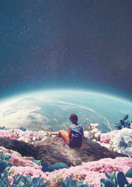 My World Blossomed by Frank Moth A2