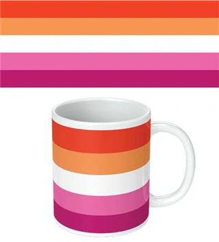 Pride - Lesbian Flag Mug
