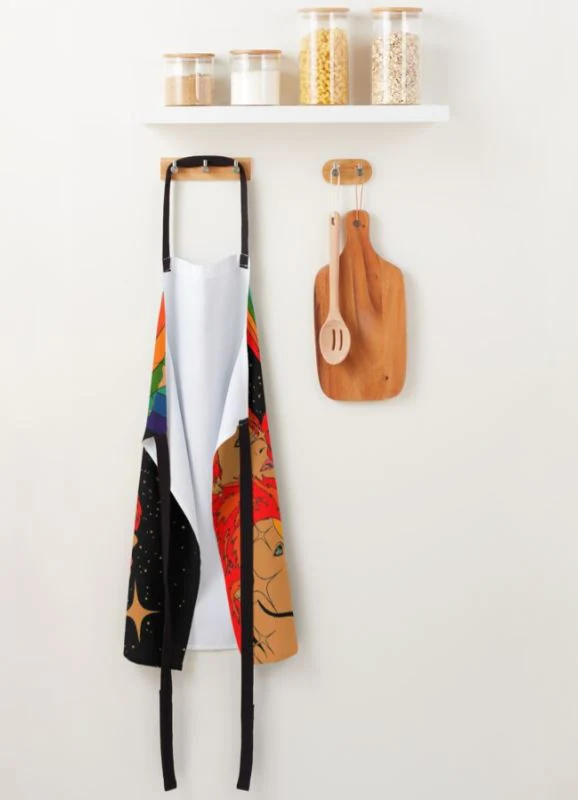 Starman by Audrey Herbertson Apron - Image 2