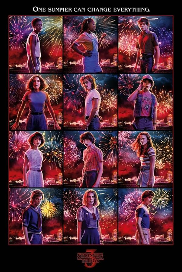 Stranger Things 3 - Character Grid