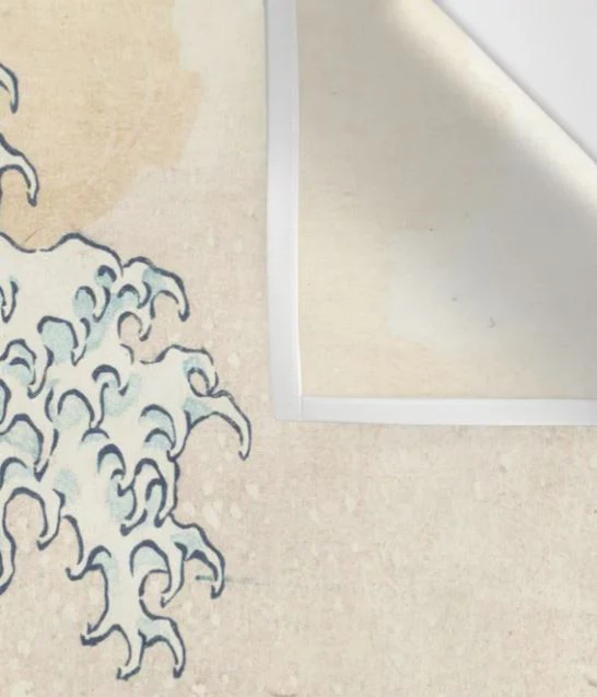 The Great Wave Art Textile Large - Image 3
