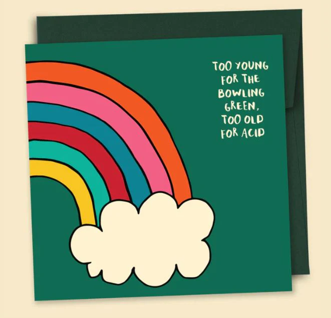 Too Young Bowling Green Greeting Card