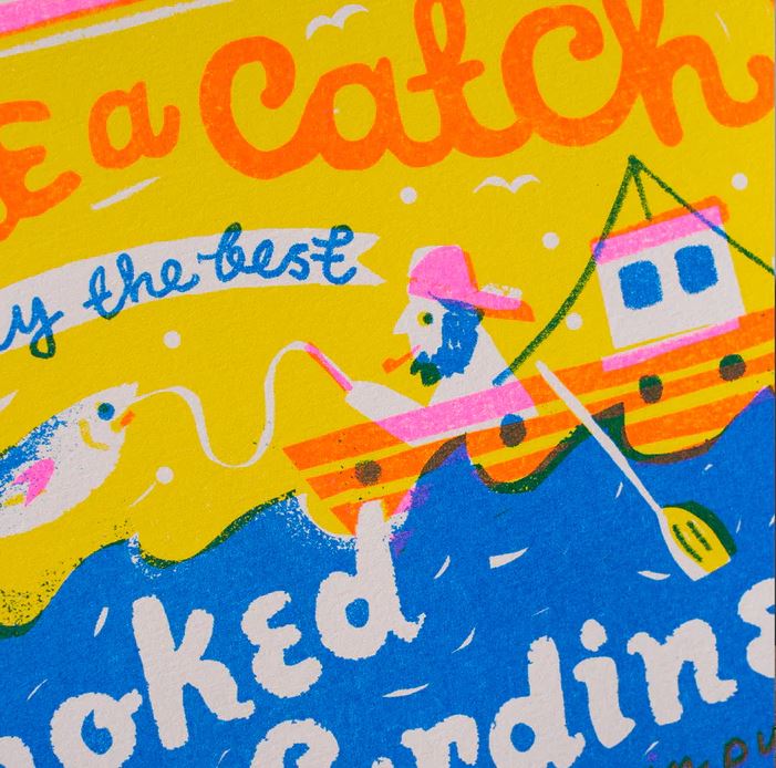 You're a Catch A4 Print by Printed Peanut - Image 2