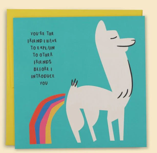 Youre The Friend I Have To Explain Greeting Card